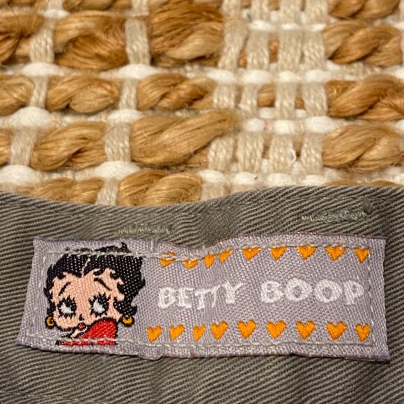 Betty Boop Embroidered Straight Leg Fit Pants - Rare One of a Kind Find - Picture 6 of 14
